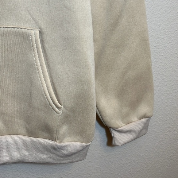 Shein New York Queens Tan Brown Hooded Sweatshirt - Picture 6 of 12